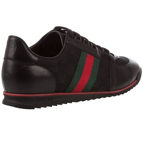 mens gucci shoes fabric|authentic gucci men shoes.